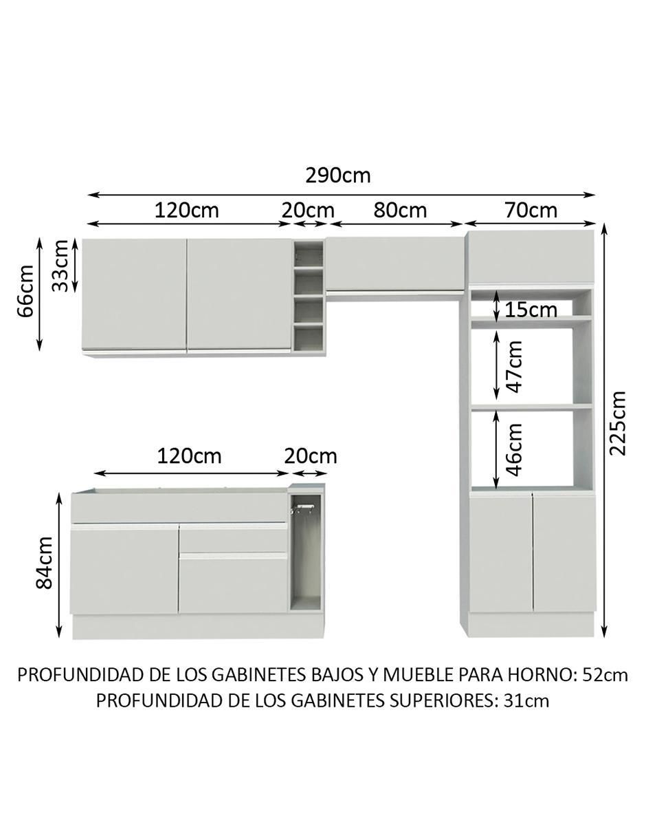 Cocina integral Glamy 11