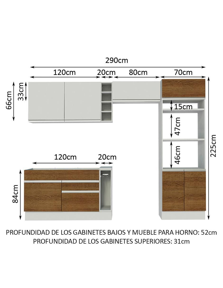 Cocina integral Glamy 11