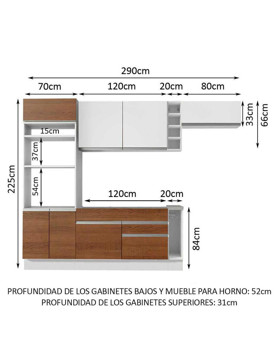 Cocina integral Safira Glamy 9