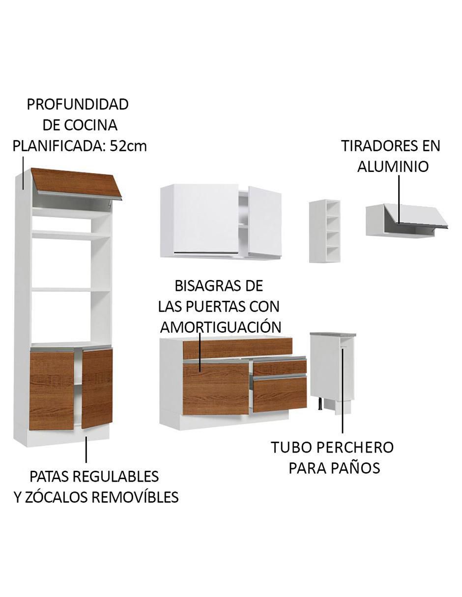 Cocina integral Safira Glamy 8
