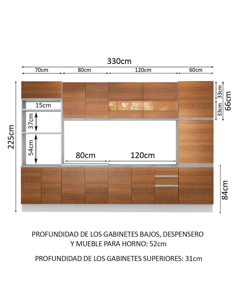 Cocina integral Olimpia Glamy 10