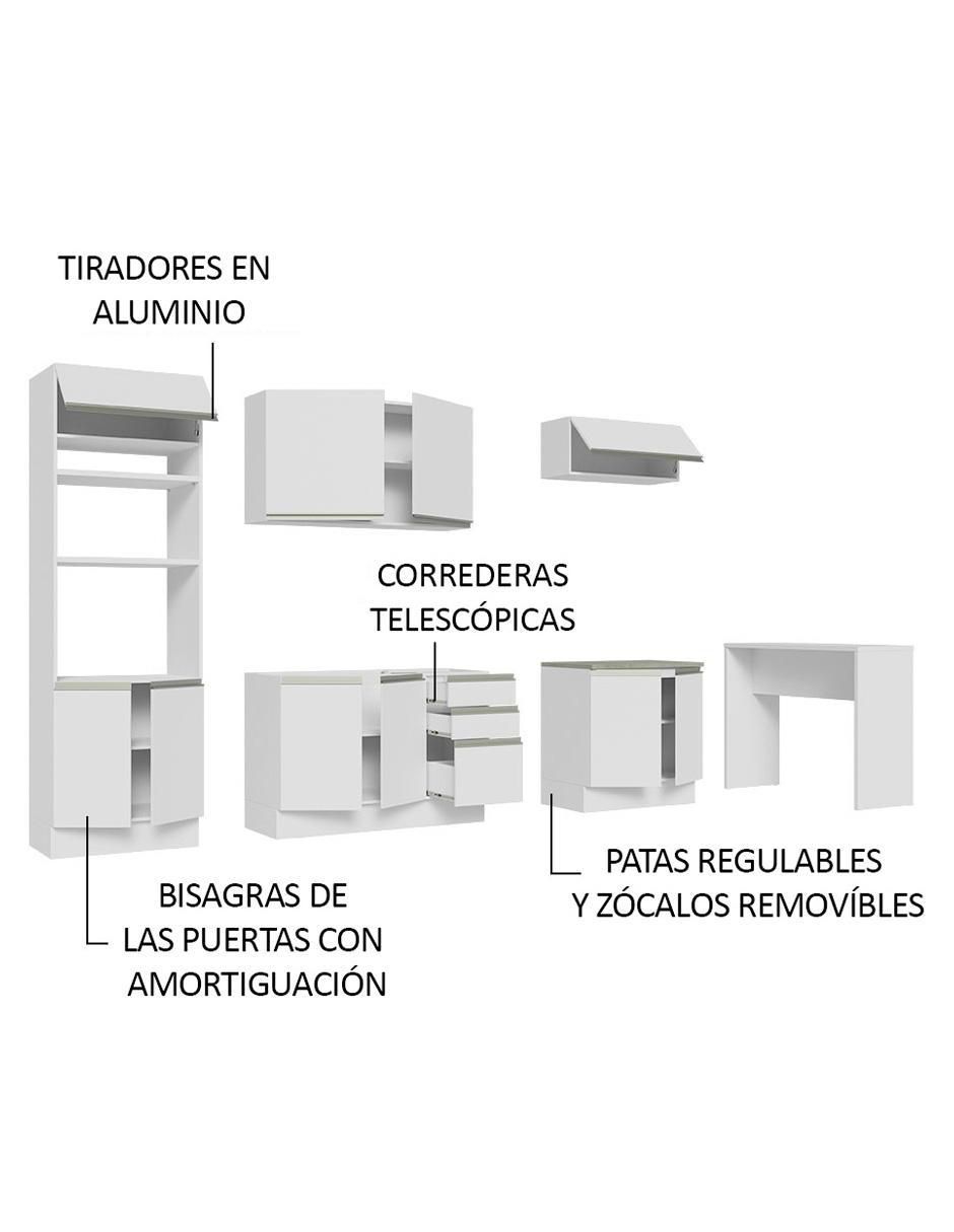 Cocina integral Glamy 9