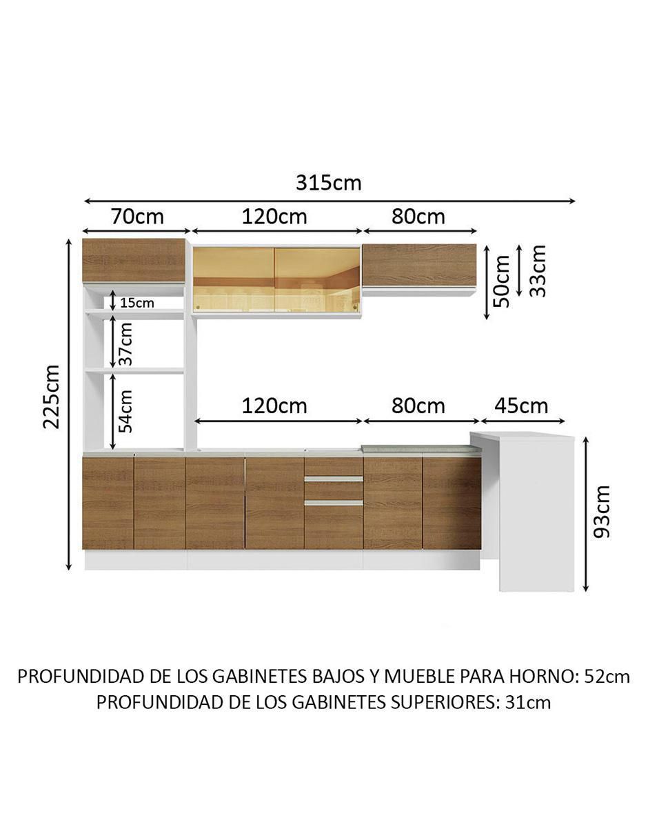 Cocina integral Glamy 12