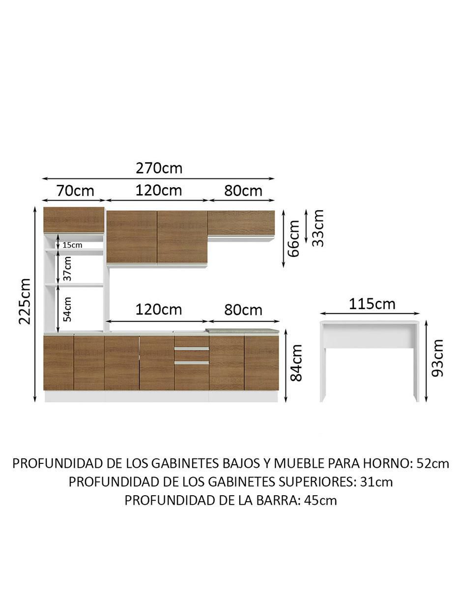 Cocina integral Glamy 12