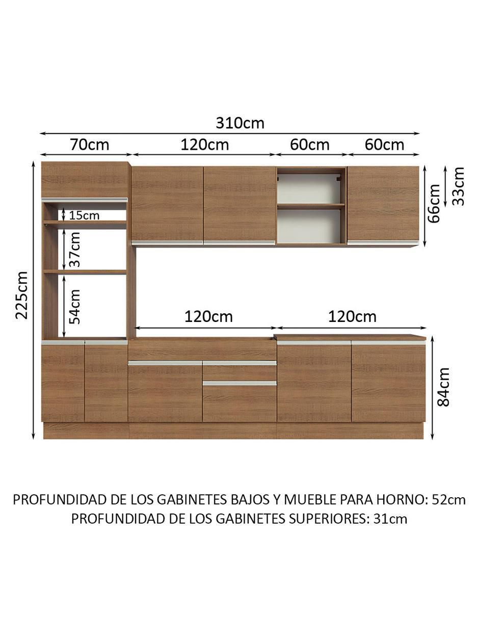 Cocina integral Glamy 11