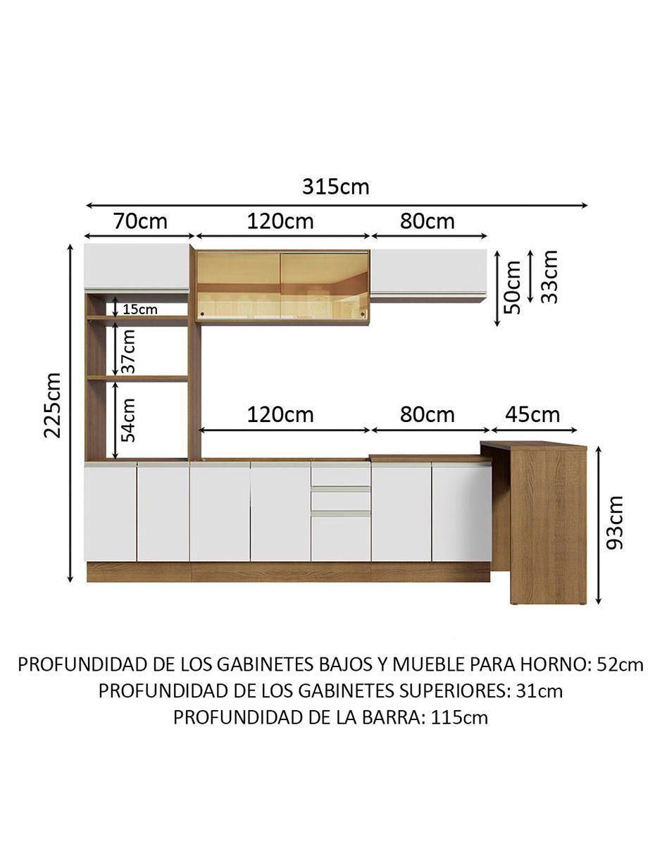 Cocina integral Glamy 11