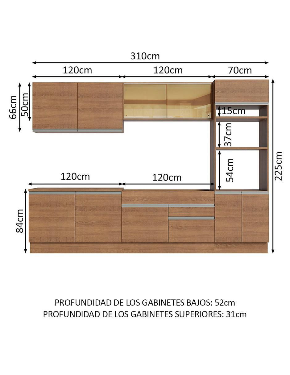 Cocina integral Glamy 10