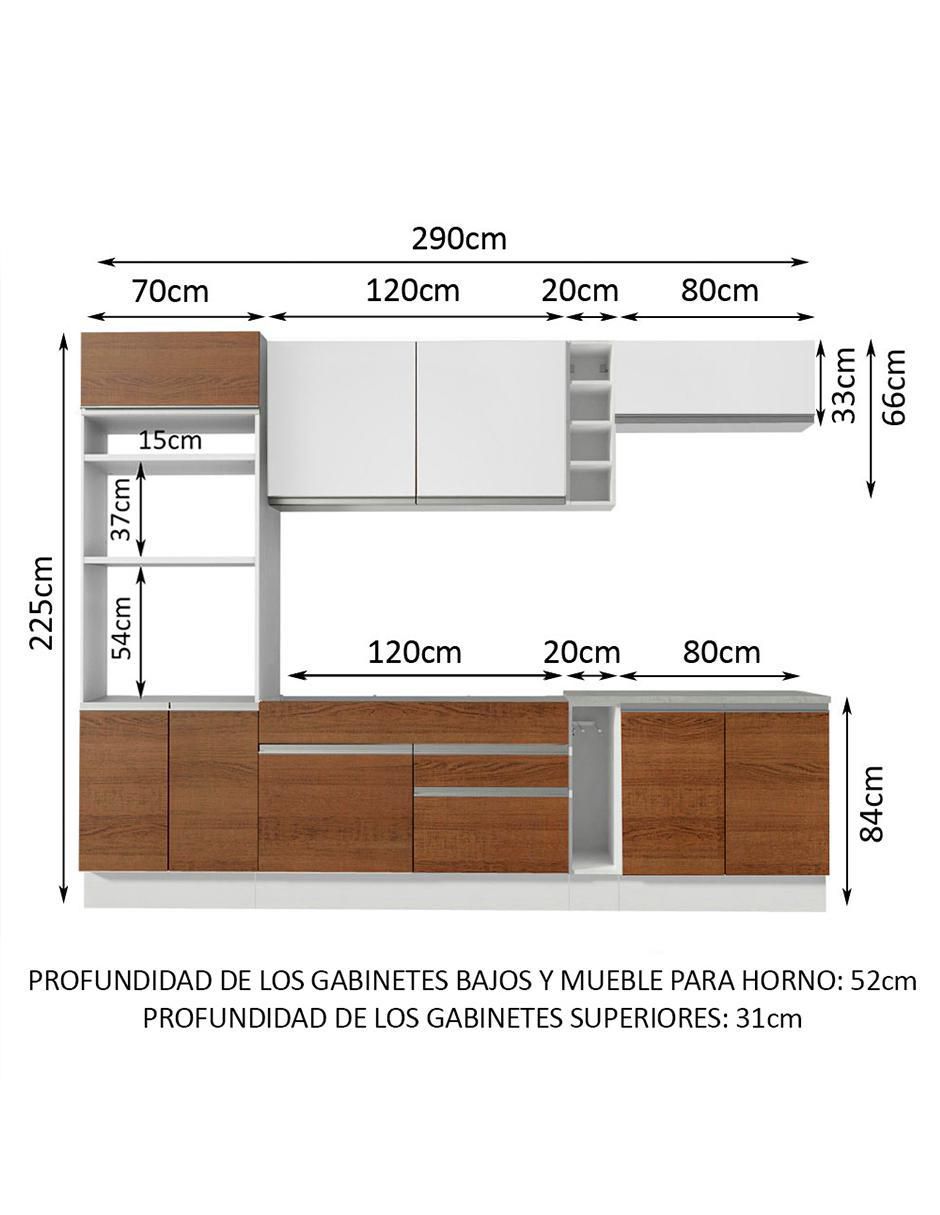 Cocina integral Vicenza Glamy 12