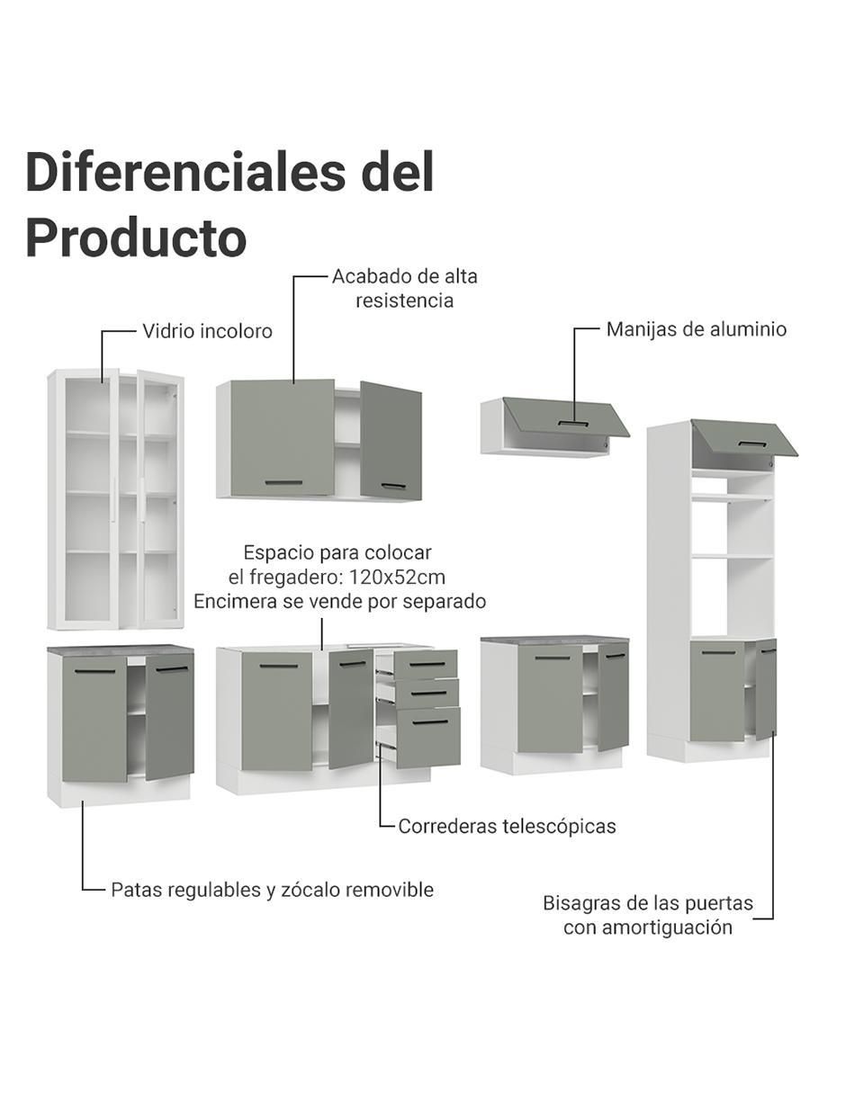 Cocina integral Ágata 9