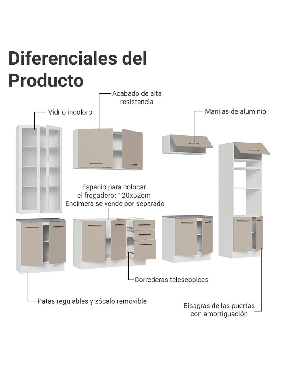 Cocina integral Ágata 9
