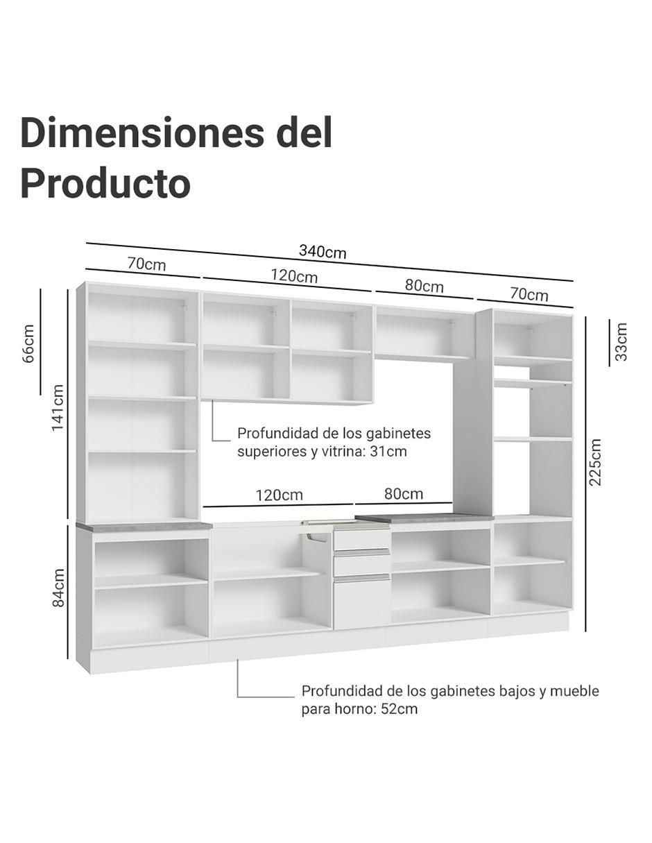 Cocina integral Glamy 8