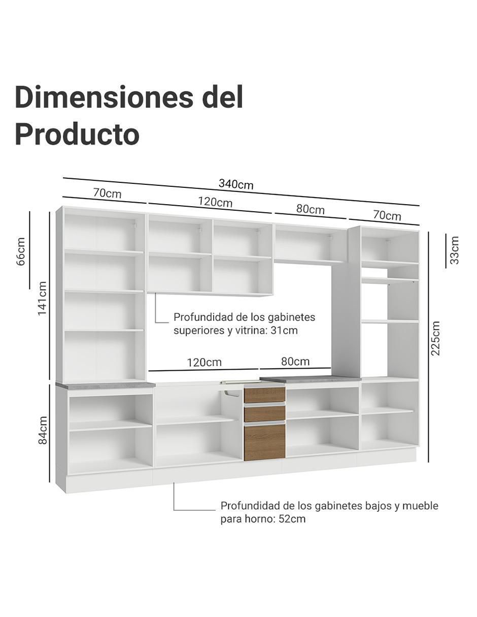 Cocina integral Glamy 9