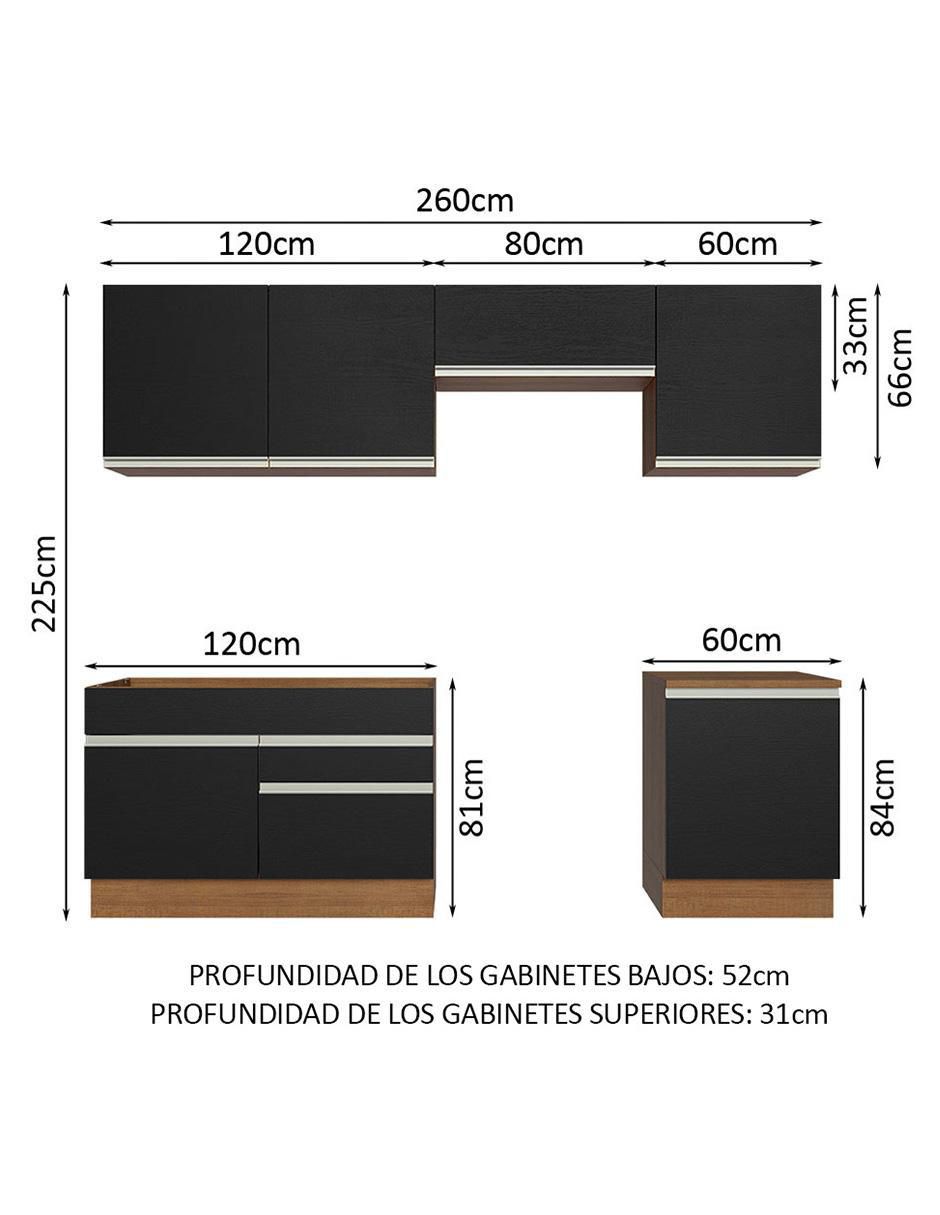 Cocina integral Glamy 11