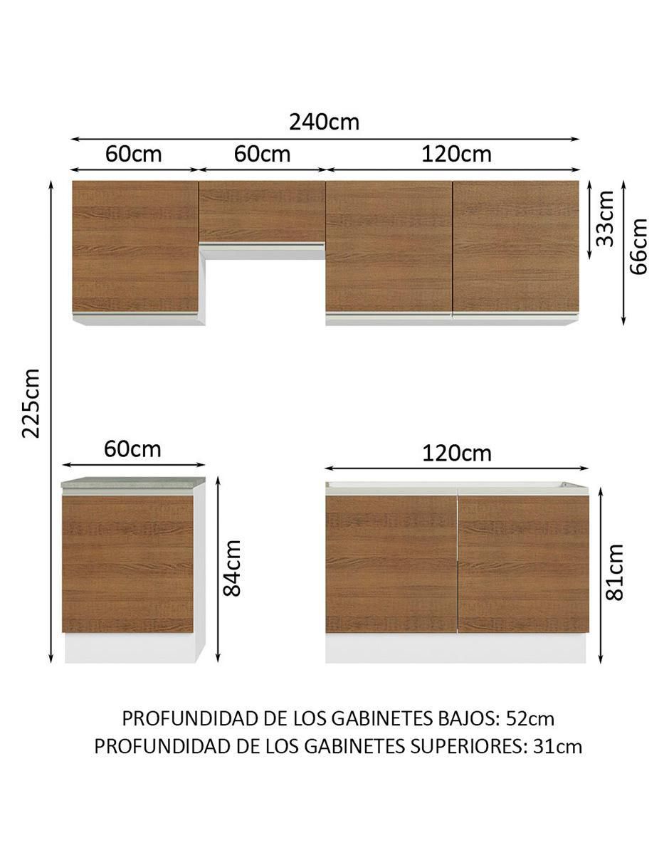 Cocina integral Glamy 10