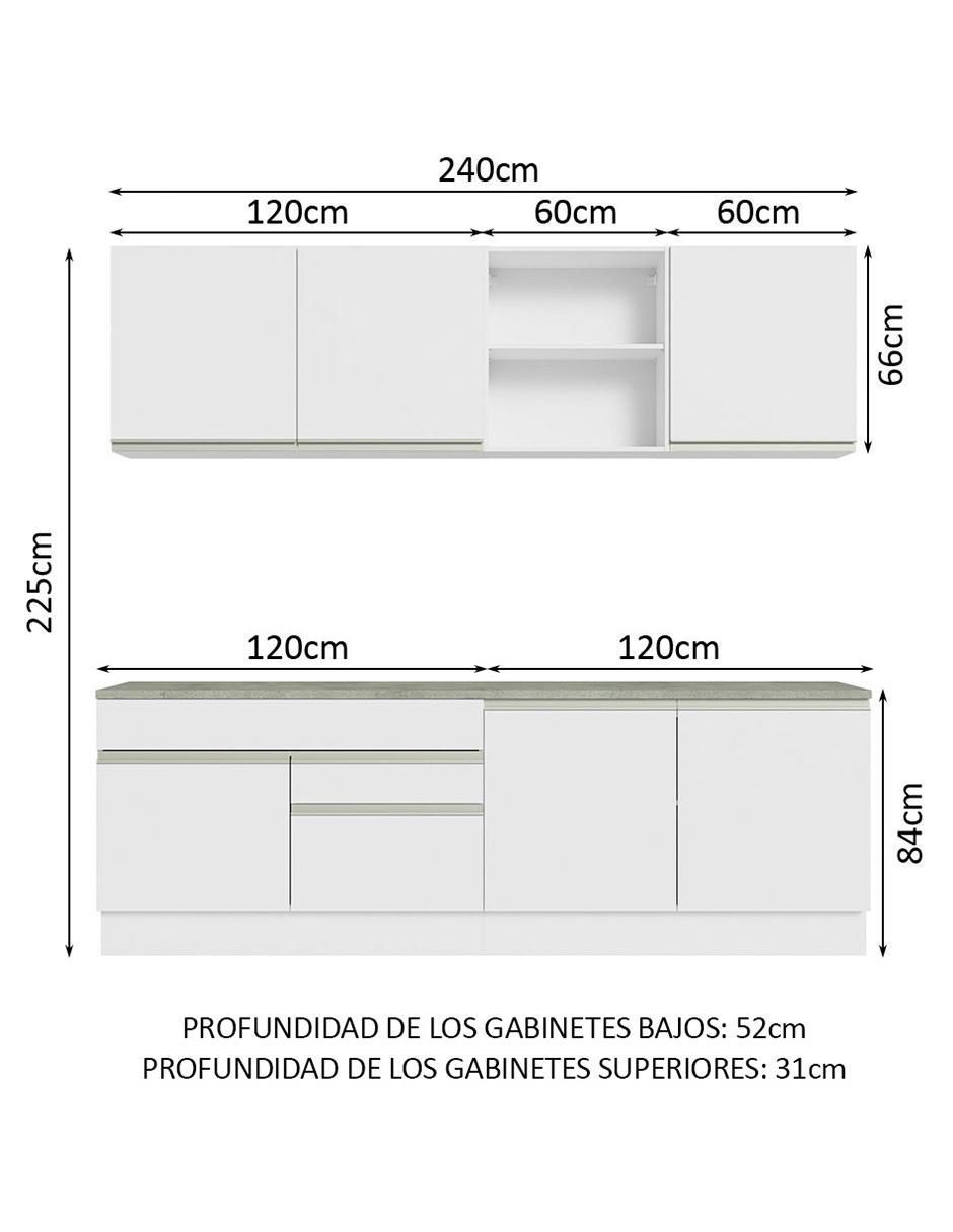 Cocina integral Glamy 12