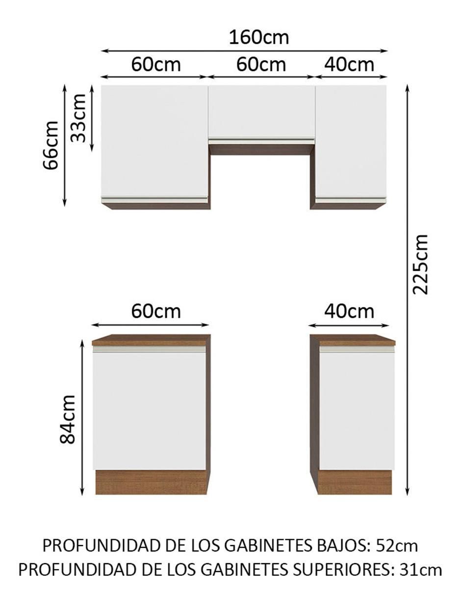Cocina integral Glamy 12
