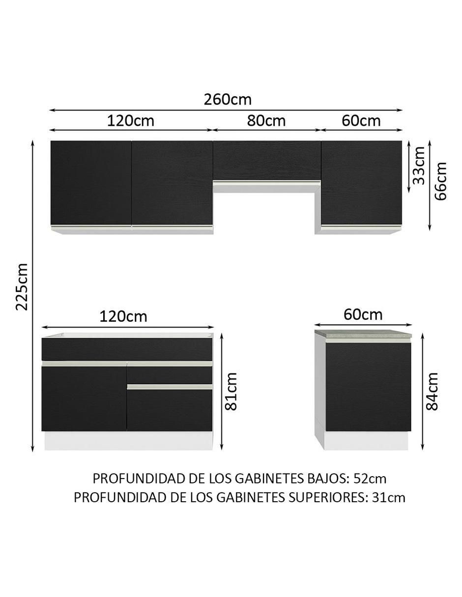 Cocina integral Glamy 11