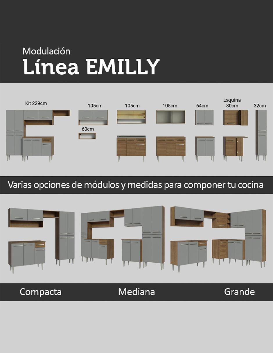 Cocina integral Emilly 9