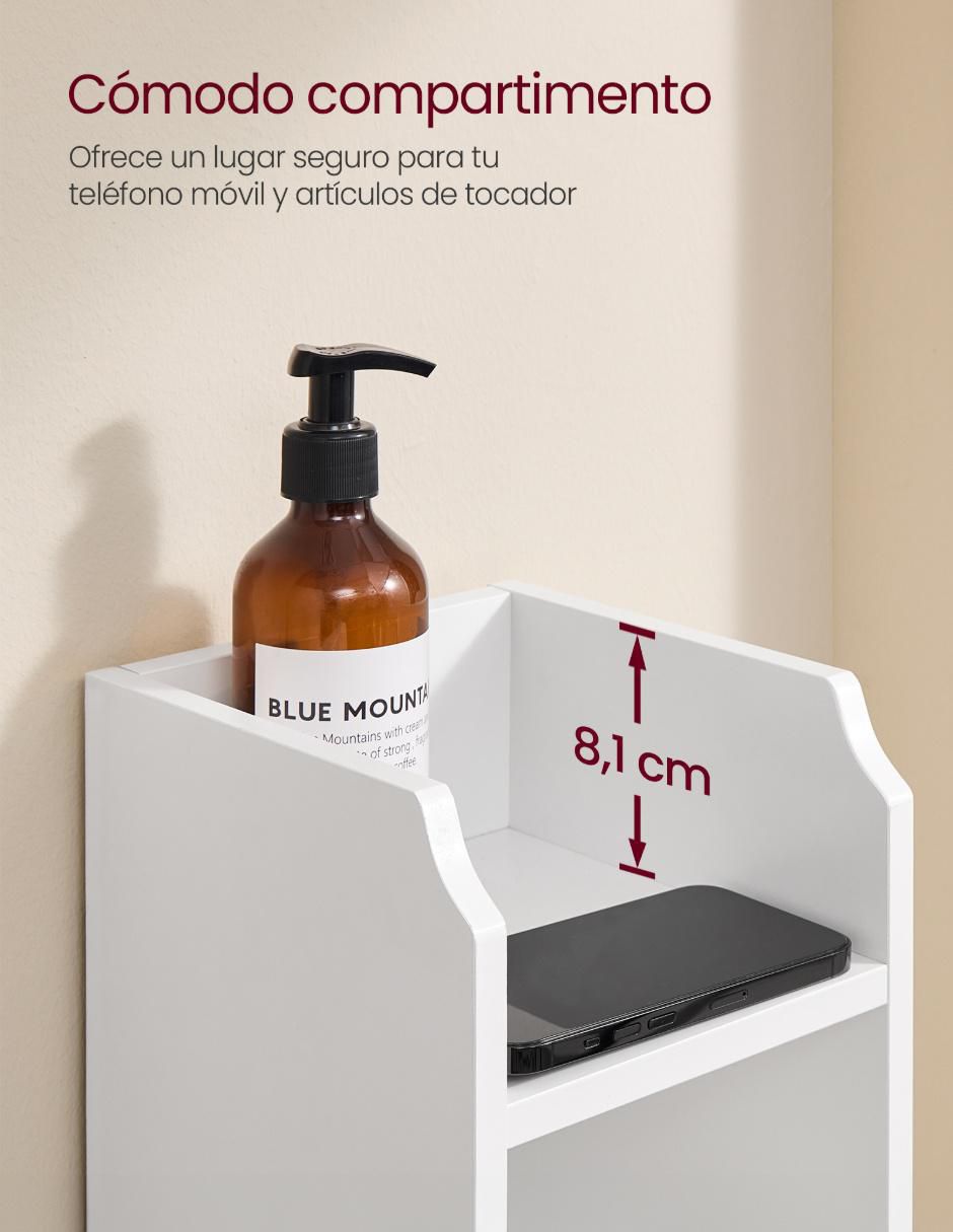 Torre de baño Shay de MDF 2