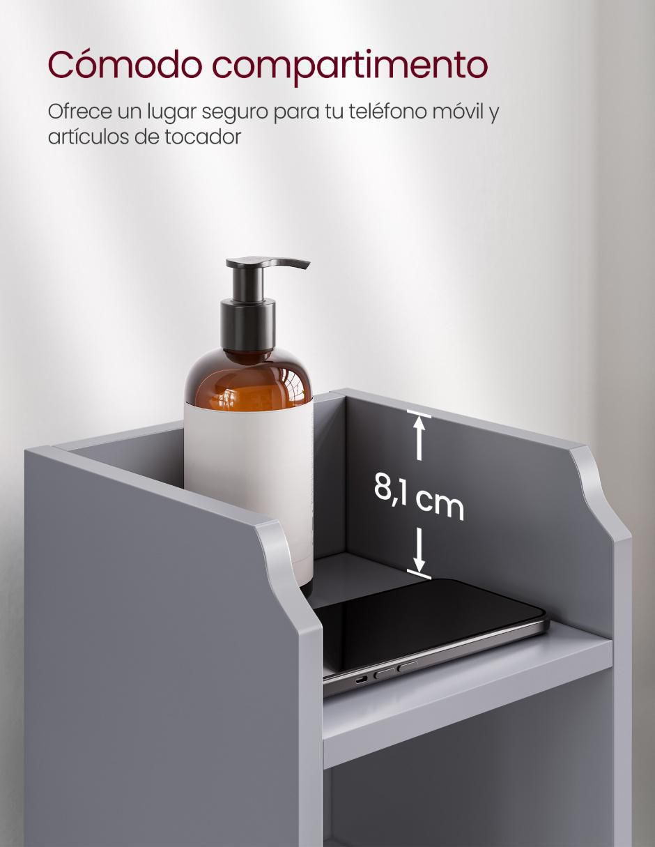 Torre de baño Shay de MDF 2