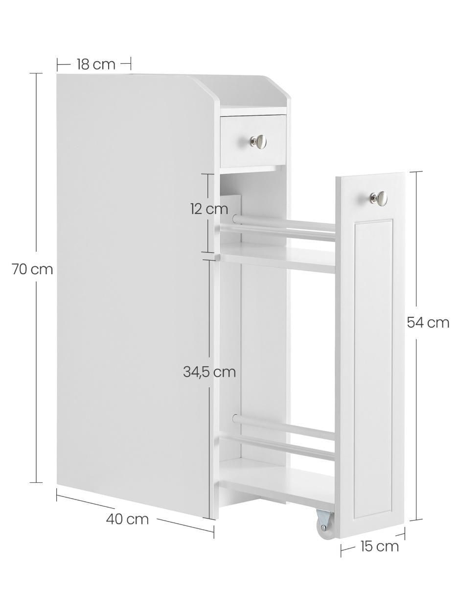 Torre de baño Shay de MDF 4