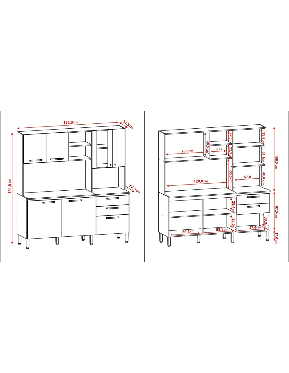 Cocina integral Vittoria 2