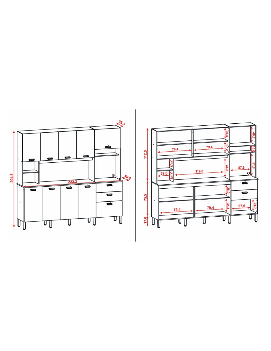 Cocina integral Forenza 2