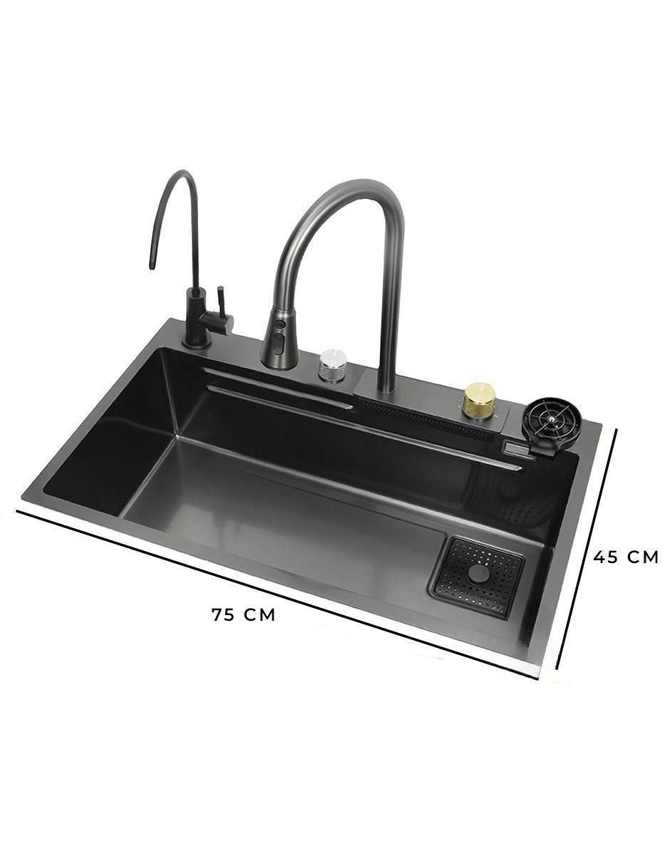Tarja 1 tina de acero inoxidable con escurridor Xtllar6311 5