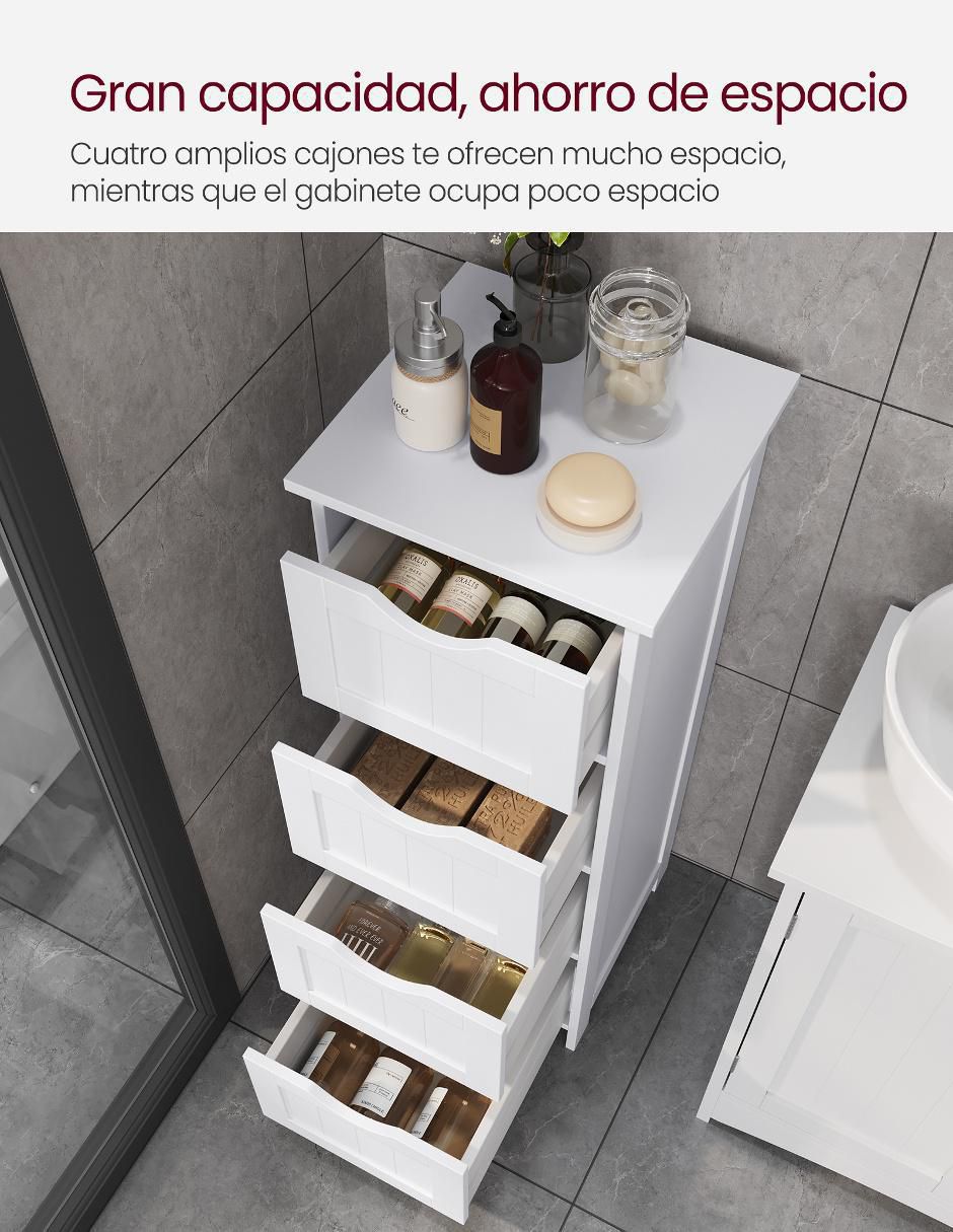 Torre de baño Sofie de MDF 2