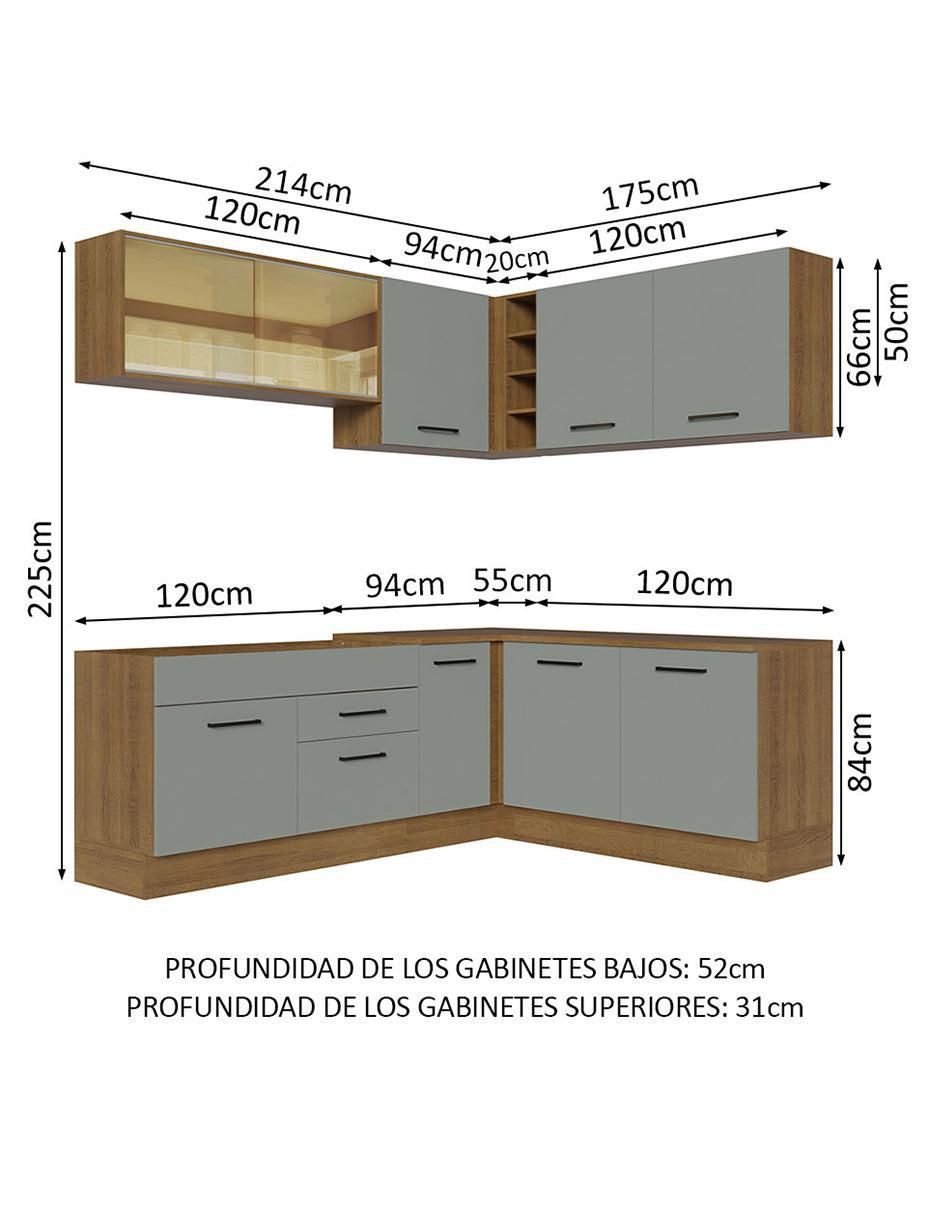 Cocina integral Ágata 10