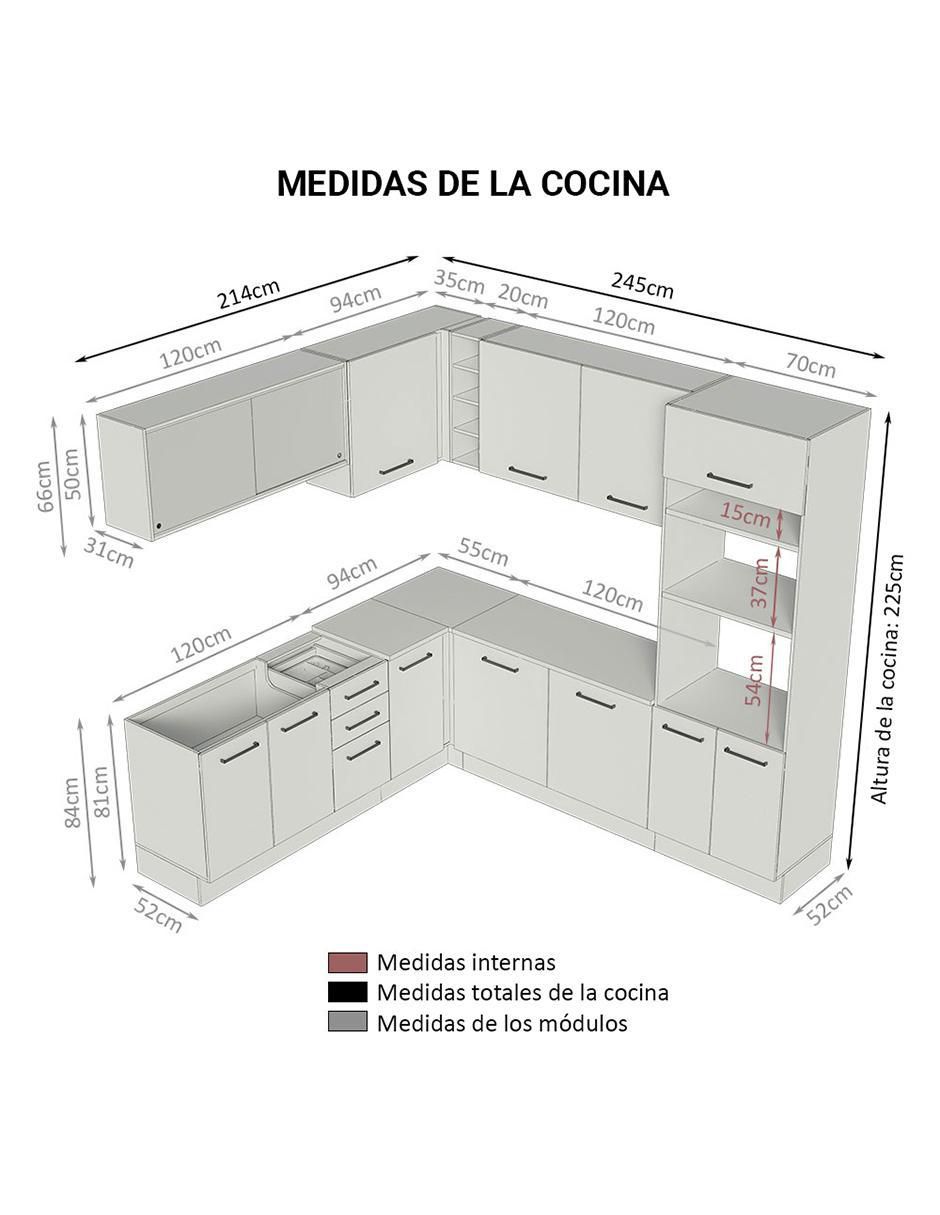 Cocina integral Ágata 10