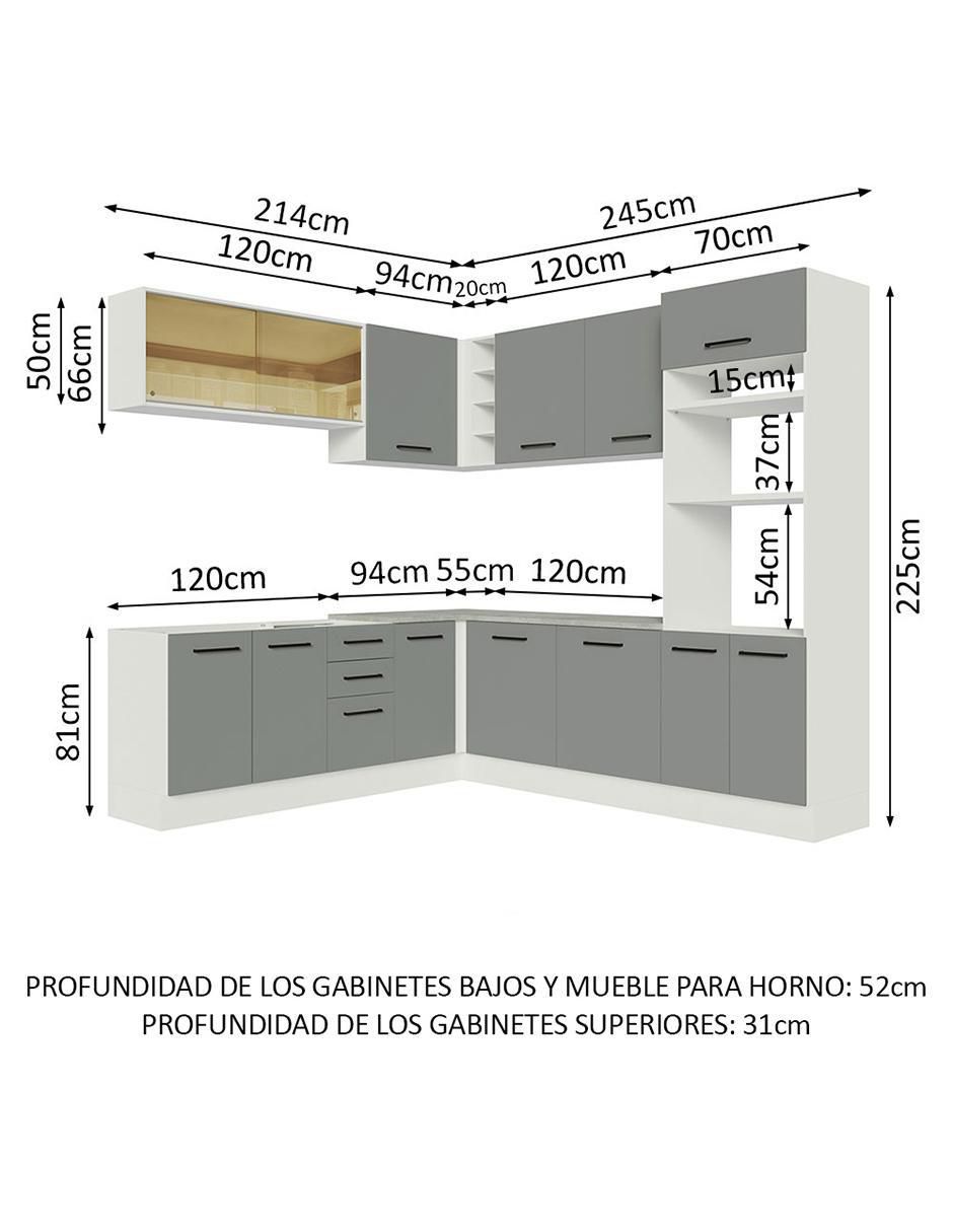Cocina integral Ágata 10