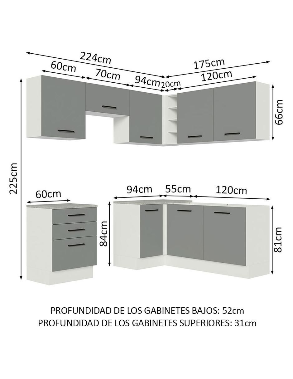 Cocina integral Ágata 10