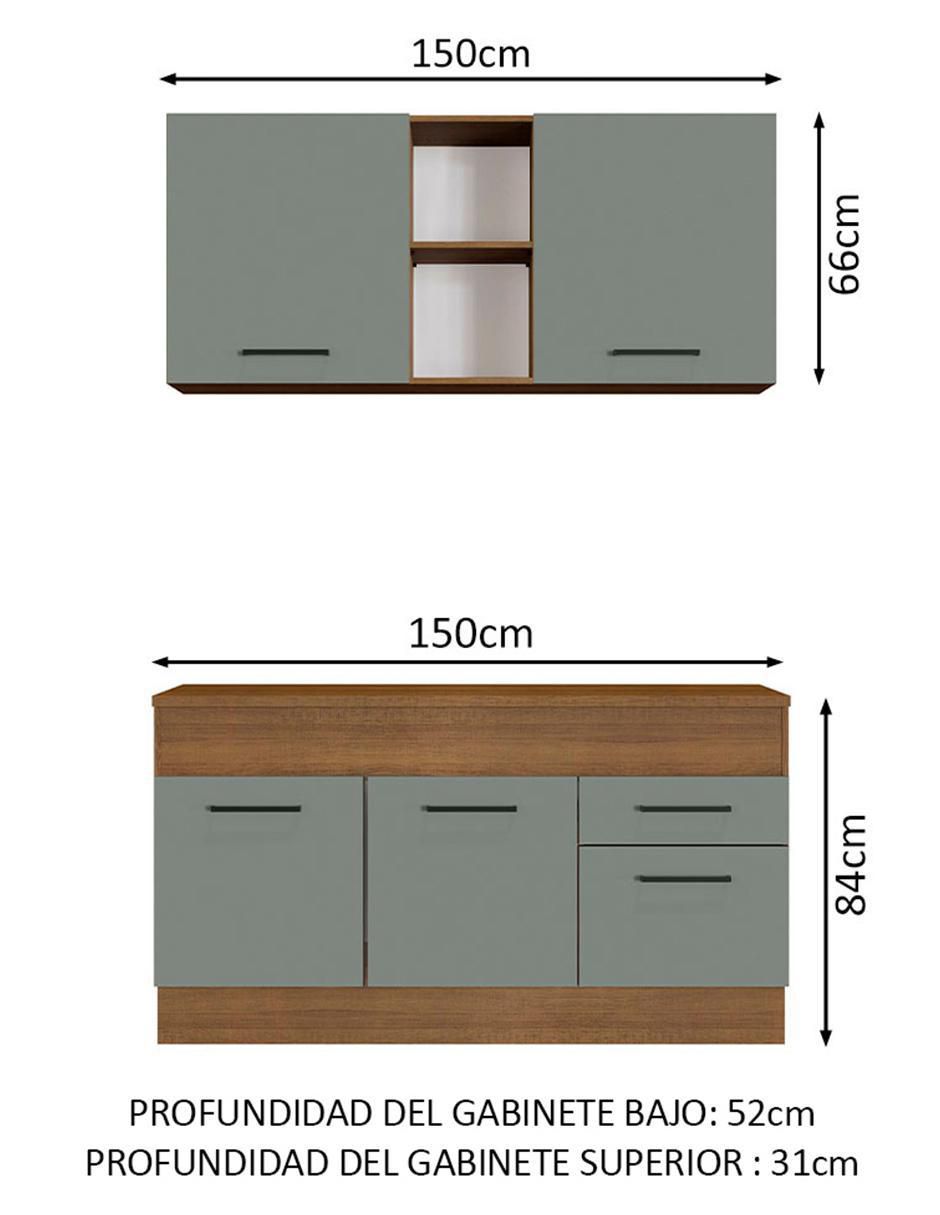 Cocina integral Ágata 10