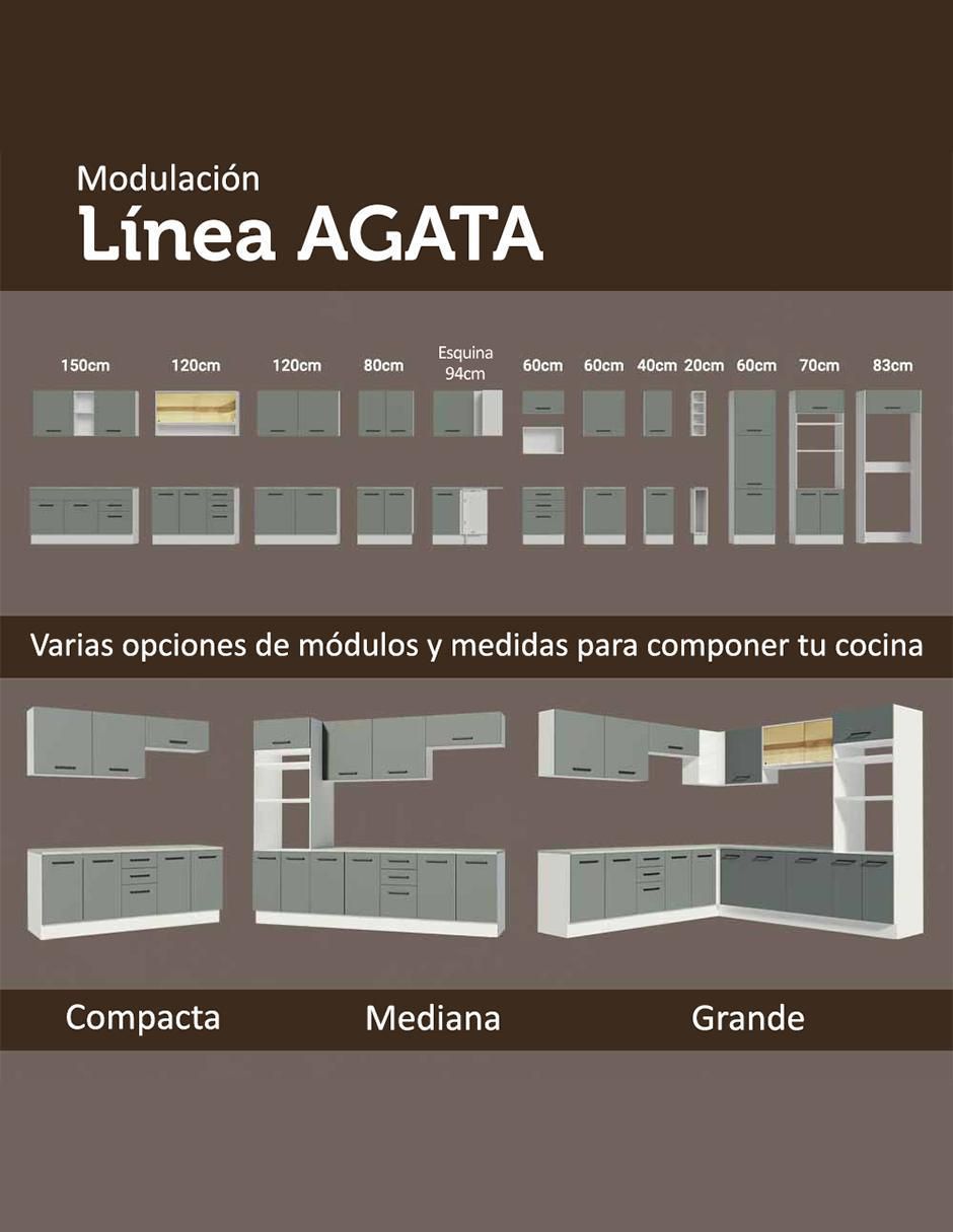 Cocina integral Ágata 9