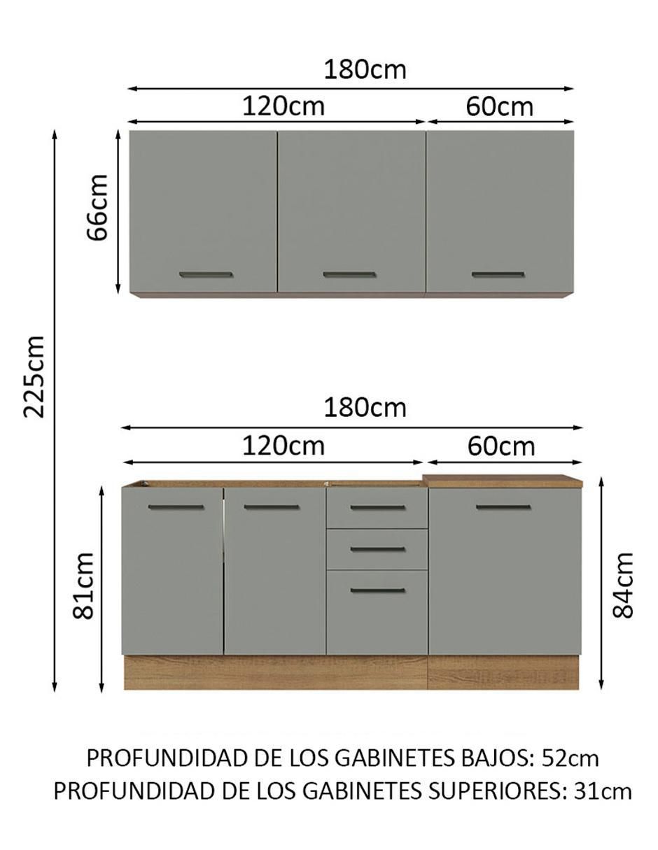 Cocina integral Ágata 11