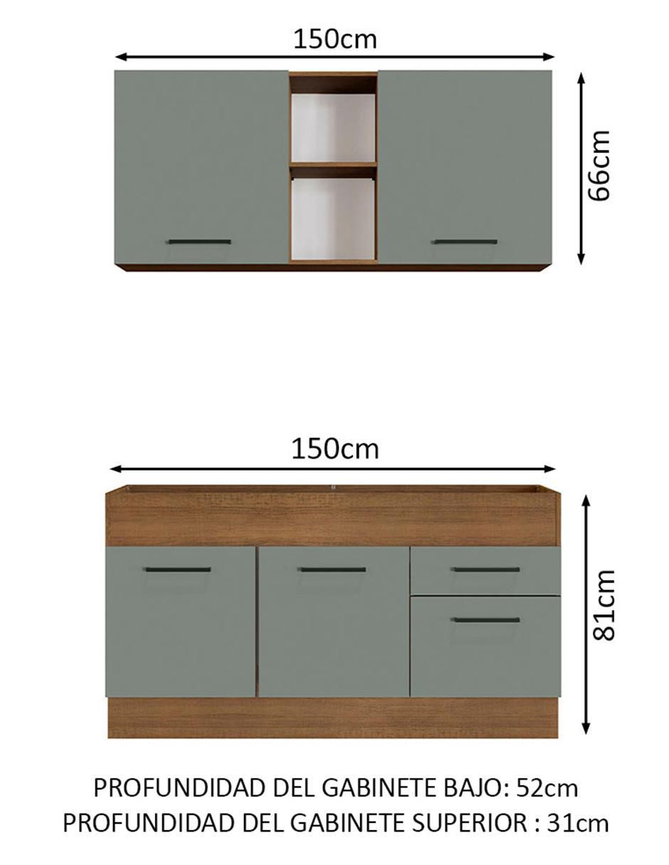 Cocina integral Ágata 10