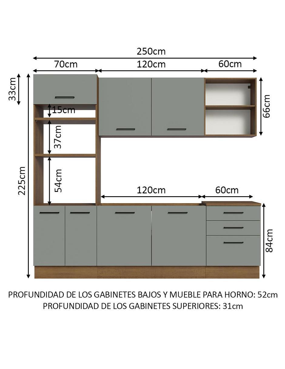 Cocina integral Ágata 12