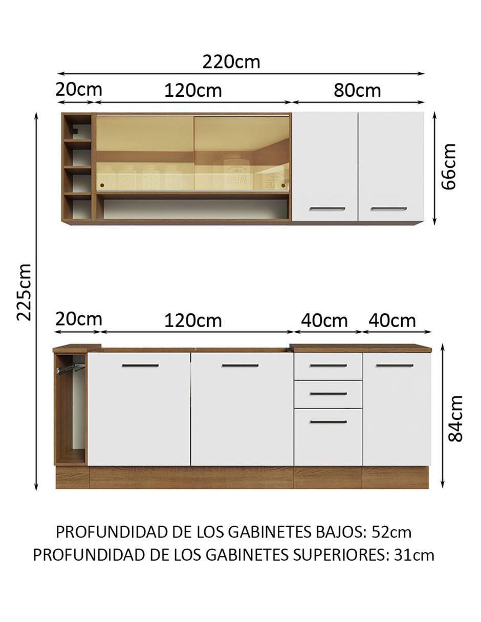 Cocina integral Ágata 12