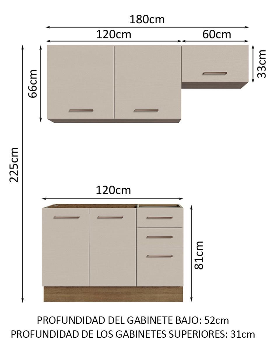 Cocina integral Ágata 10