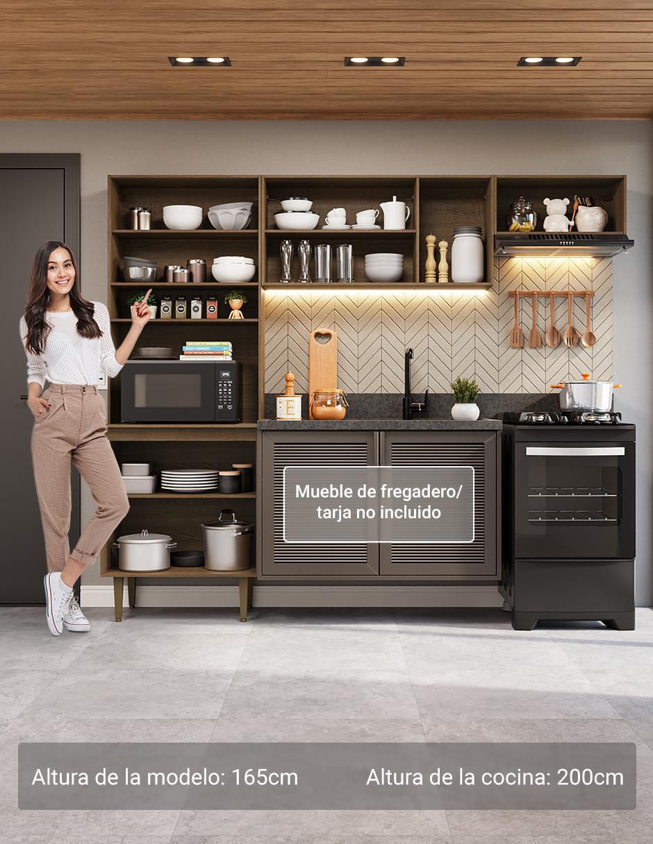 Cocina integral Gourmet 13