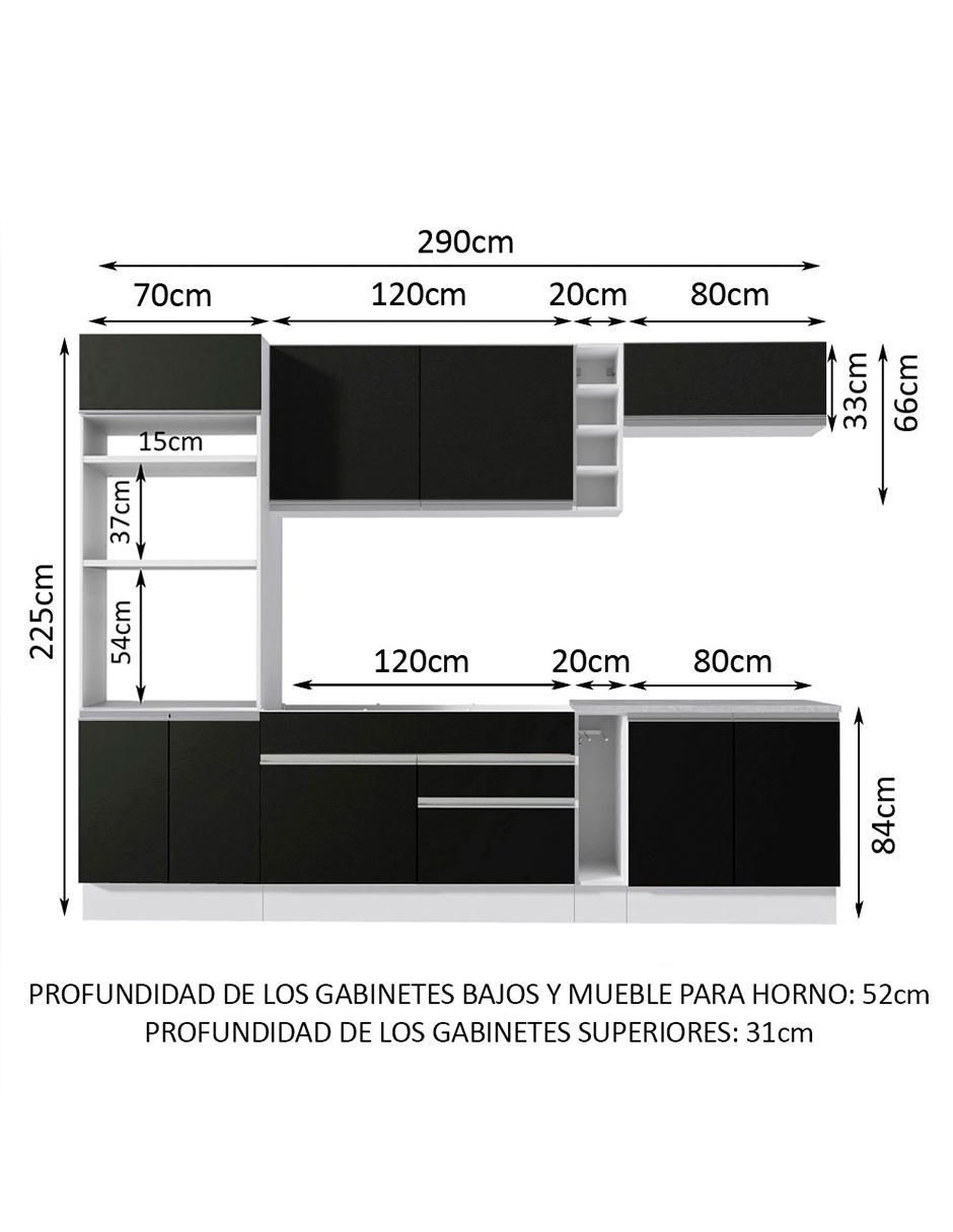 Cocina integral Glamy 11