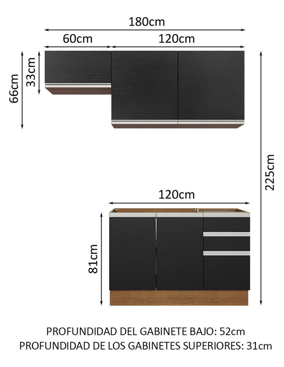 Cocina integral Glamy 12