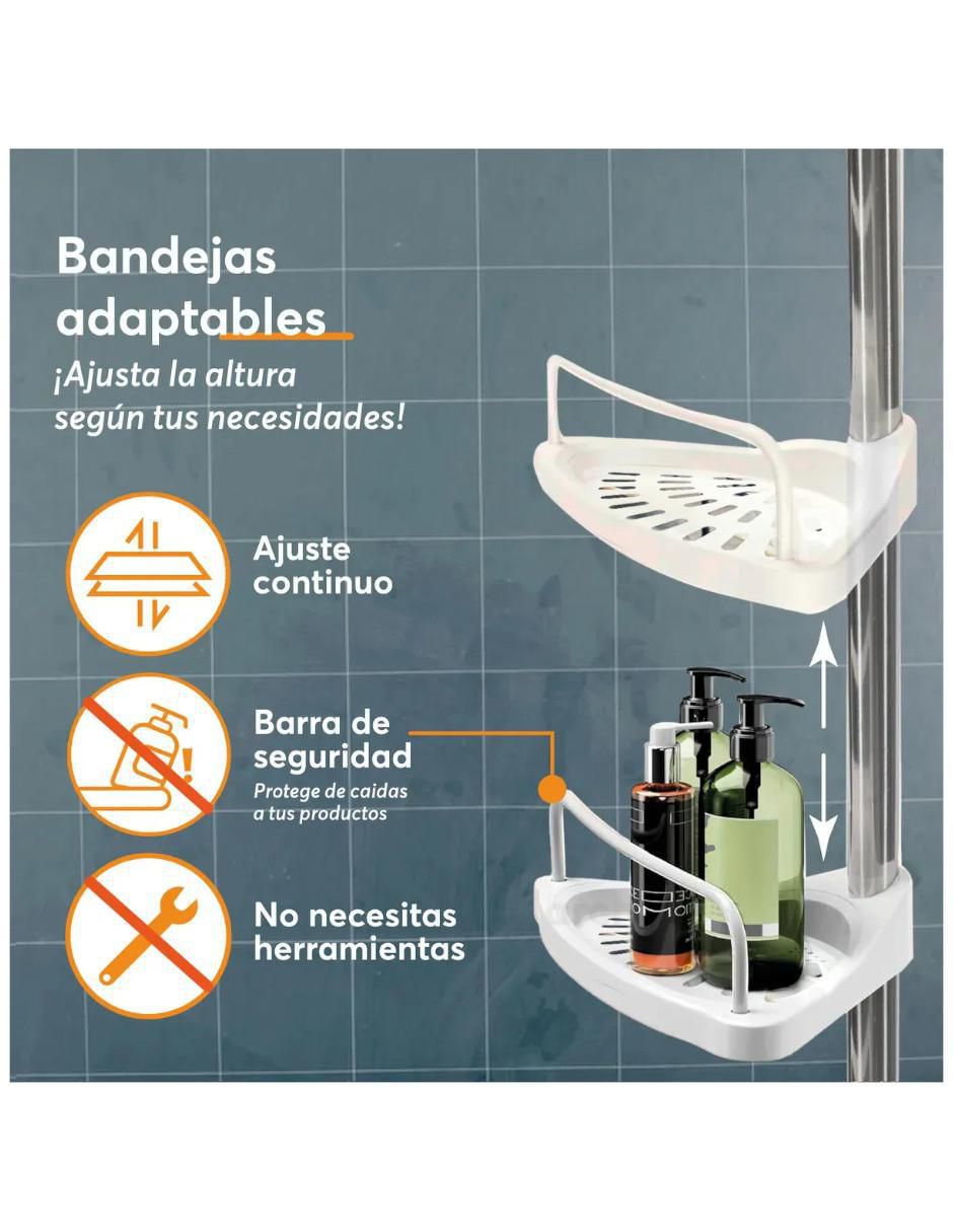 Torre de baño metal 2