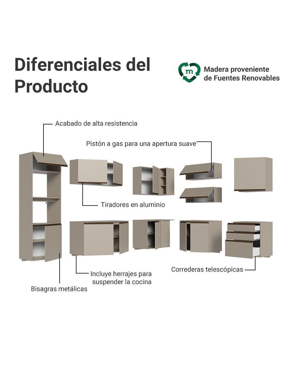 Cocina integral Nice 9