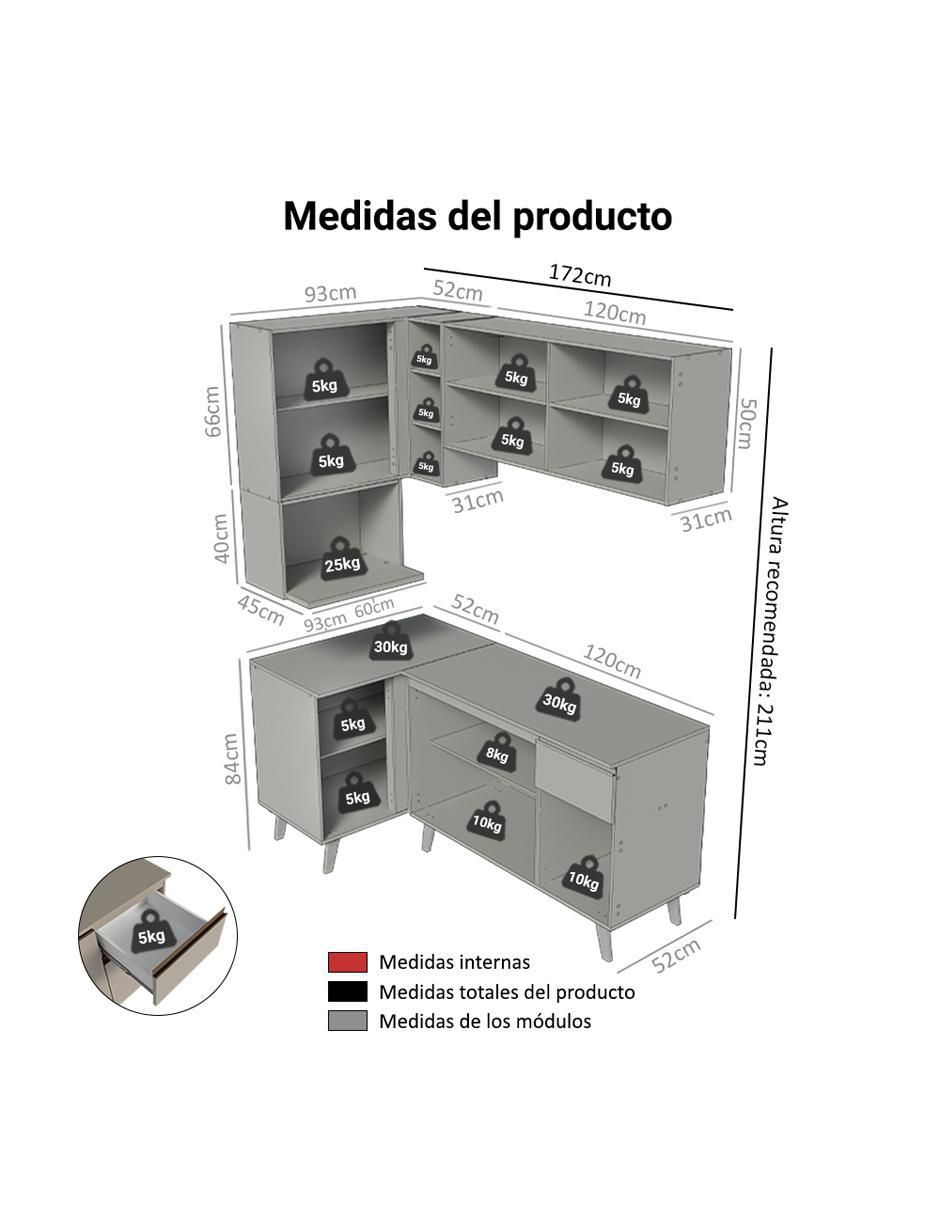 Cocina integral Nice 12
