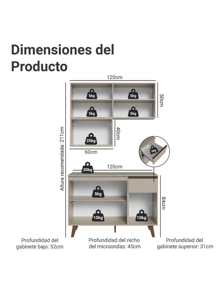 Cocina integral Nice 11