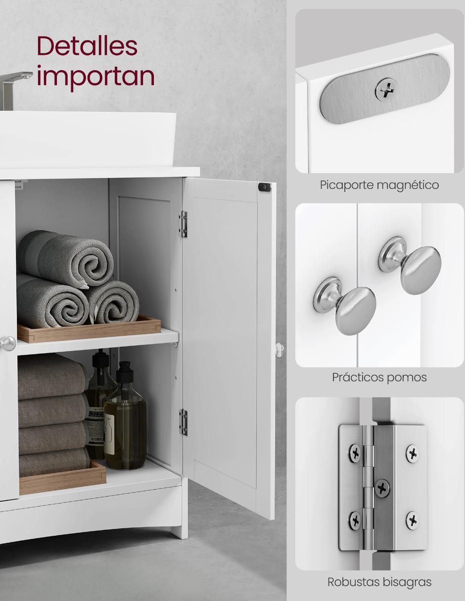 Mueble para baño Helan-old MDF 3