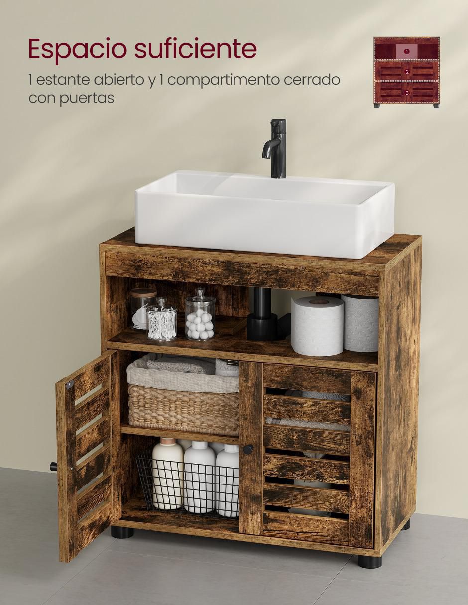 Mueble para baño Hanis MDF 2