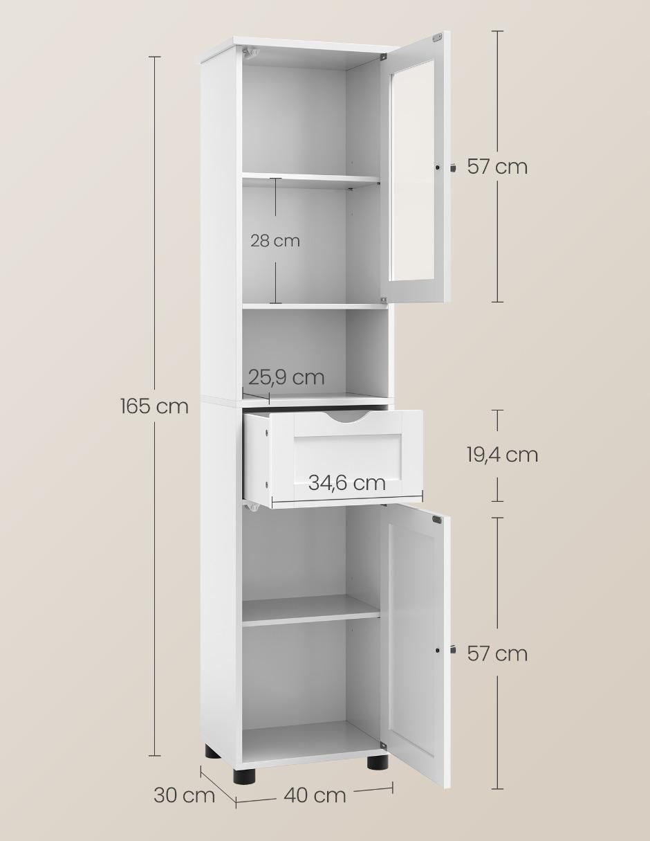 Torre de baño Sofie MDF 4